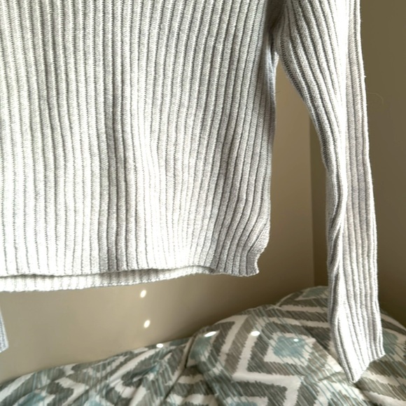 Nobo Cropped Top long sleeve for women sz XS in grey - Picture 2 of 9